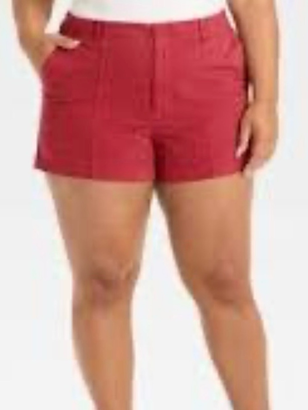 Universal Thread Women's High-Rise Denim Shorts – Red (NWT) – Size 14